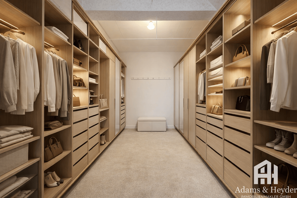 OG Ankleide (Einrichtungsbeispiel)