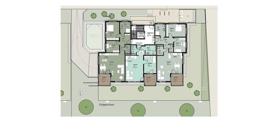 Grundriss Erdgeschoss