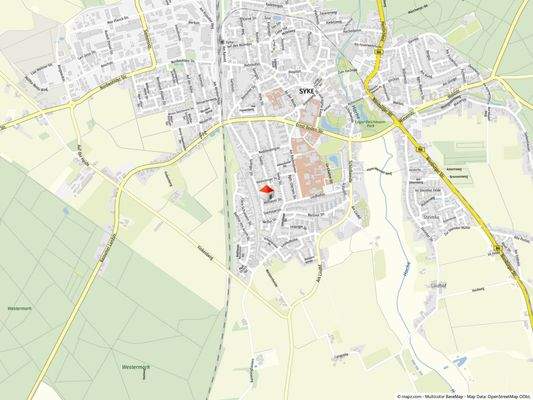 Geolyzer Kartenausschnitt