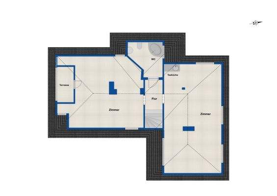 Grundriss Dachgeschoss