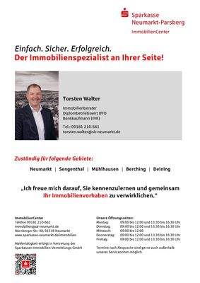 Ihr Immobilienspezialist Torsten Walter