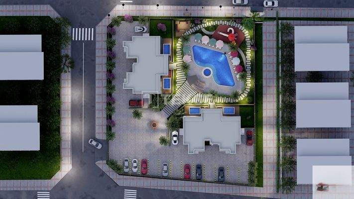 Designed Brand-New Apartments with in Mezitli Mersin