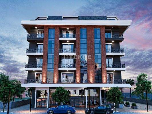 City and Mountain-View Apartments in the Center of Alanya Antalya