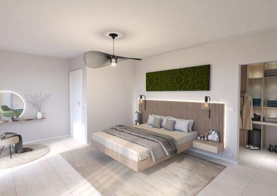 Visualisierung Schlafzimmer