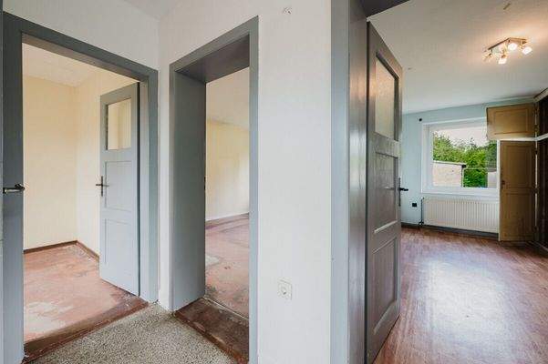 Flurblick in die Zimmer