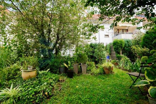 Grüner Garten-perfekte Ruheoase