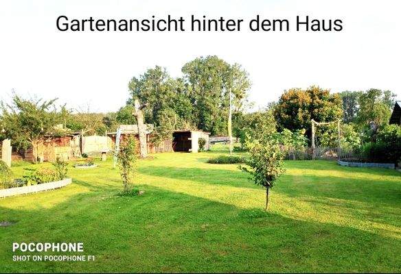 Ansicht von der Terrasse Wohnung 3