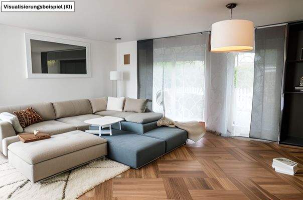 Wohnzimmer Homestaging (Datenschutz)