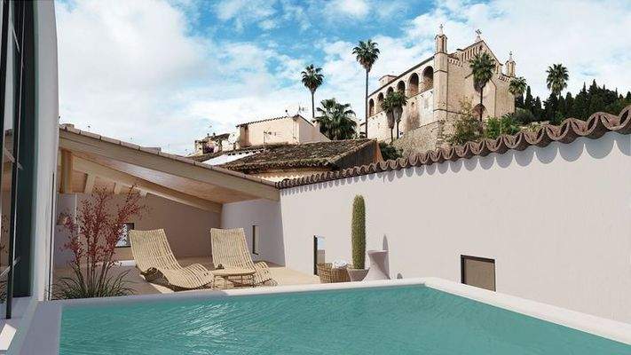 UA388 Rooftop with pool 2 Townhouse with rooftop A