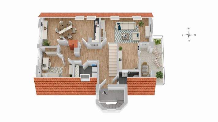 Grundriss 1. Dachgeschoss