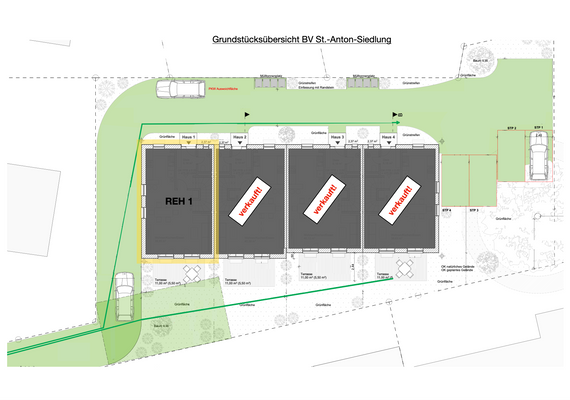 Grundstücksübersicht BV St.-Anton-Siedlung