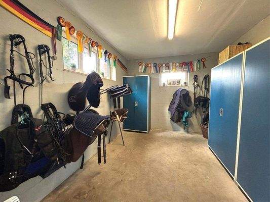 Beheizte Sattelkammer