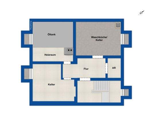 Grundriss Kellergeschoss