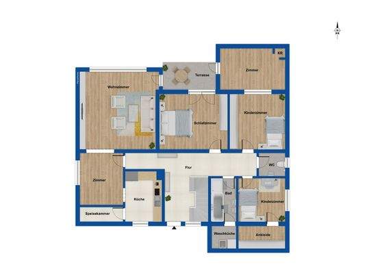 Grundriss - Erdgeschoss