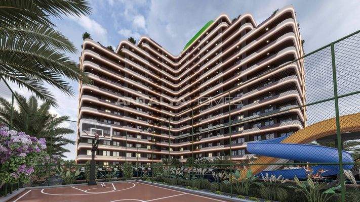 Brand New Properties with Pool and Garden in Mersin Erdemli