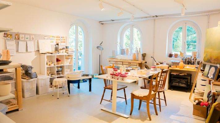 Atelier im Souterrain