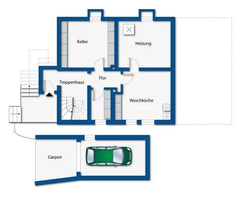 Grundriss Kellergeschoss