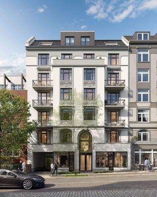 Visualisierung Straßenseite