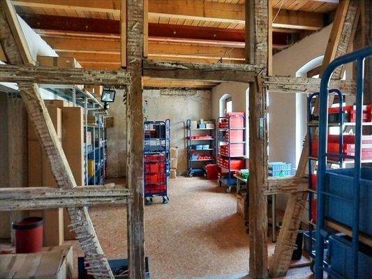 Dachgeschoss noch nicht ausgebaut