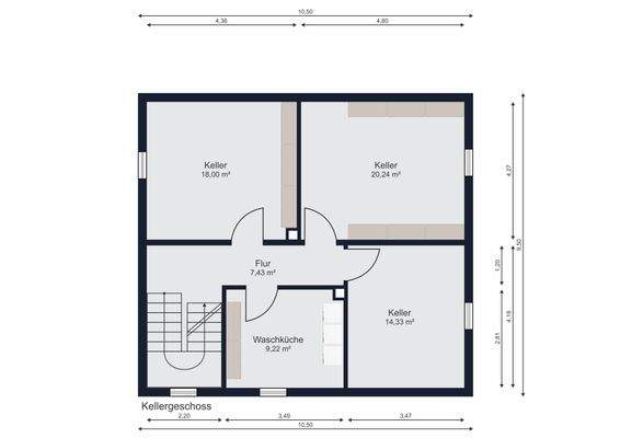 Grundrisse Kellergeschoss