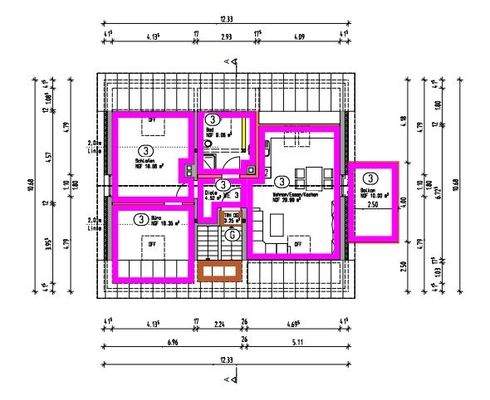 Grundriss DG Greffern