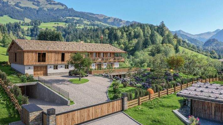 KITZIMMO-Luxusanwesen in bester Lage kaufen - Immobilien Kitzbühel.