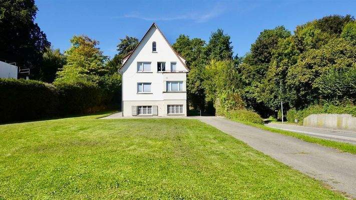 Ansicht Südost mit Baugrund