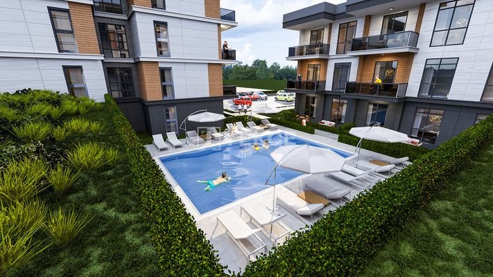 Apartments with Modern Living Spaces in Merkez Yalova