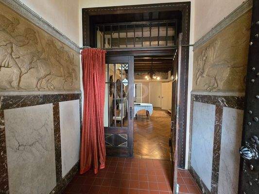 EG Blick Windfang mit Eingangsbereich