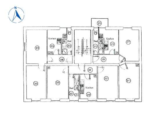 Etagenplan 2. Obergeschoss