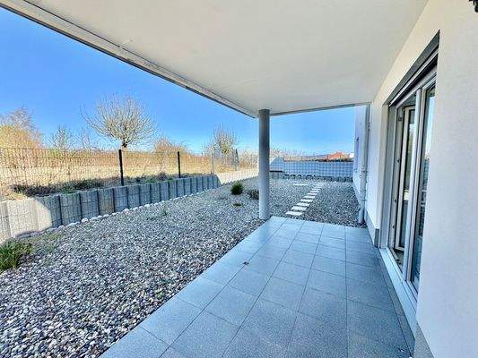 Terrasse der EG-Wohnung