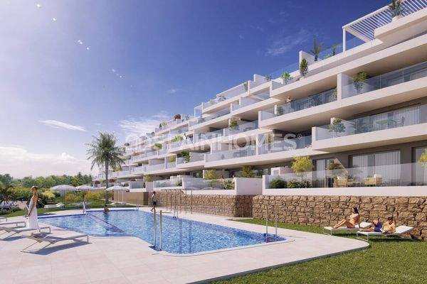 Apartments with Spacious Terrace Areas in Manilva Spain
