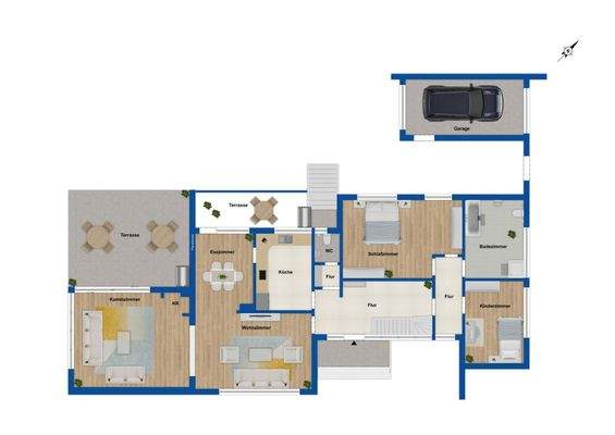 Grundriss Erdgeschoss