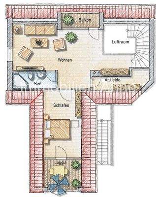 Grundriss Dachgeschoss