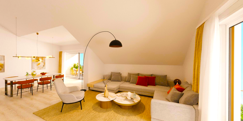 Penthouse - Wohnen u. Essen