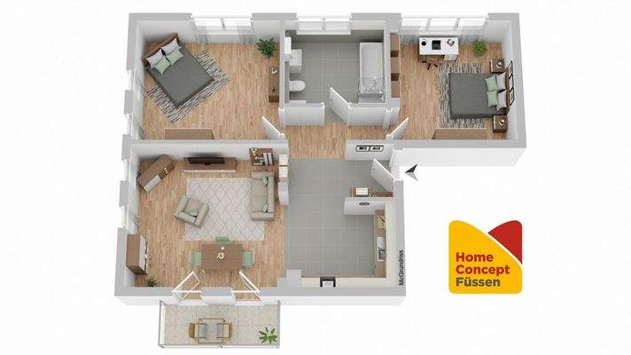 Grundrissdarstellung