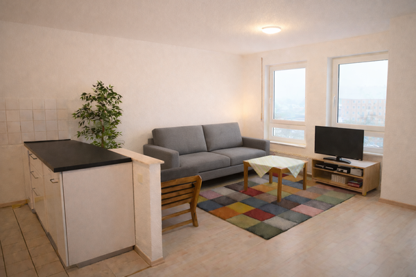 Wohnzimmer, Einrichtungsbeispiel