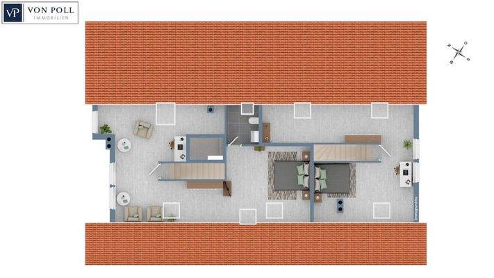 geplant: Grundriss Spitzboden