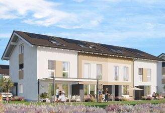 Südgärten am 4-Spänner (Darstellung enthält Sonderwünsche)