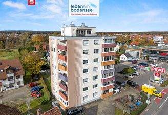 Aussenansicht mit Balkonen