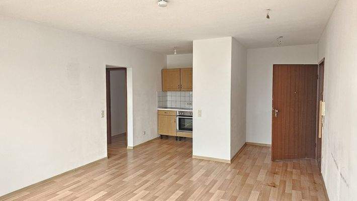 Wohnbereich mit Eingang