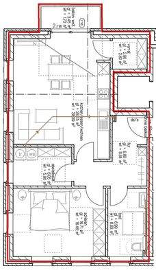 Grundriss OG - WE 3.1