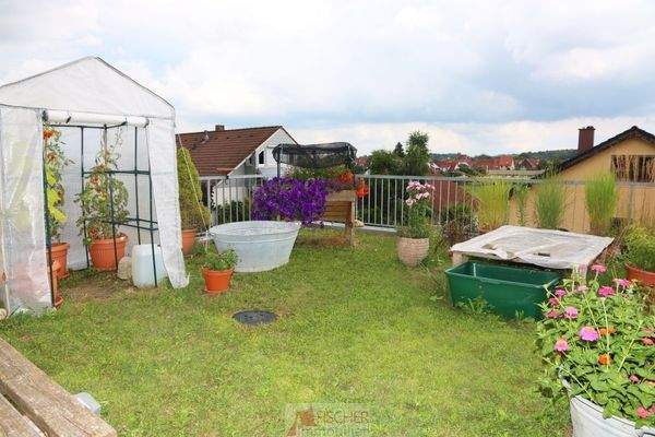 Garten auf der Garage