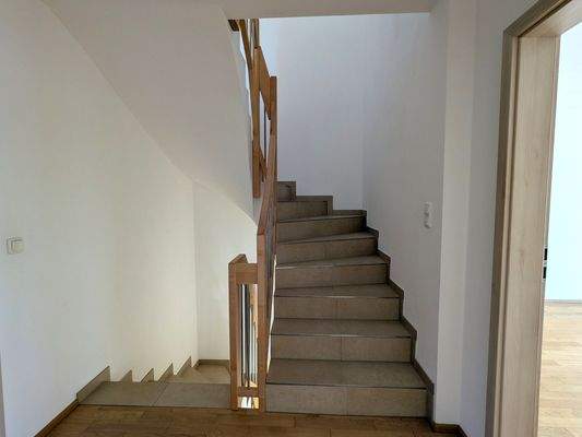 Treppe ins Dachgeschoss