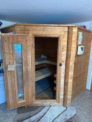 Sauna im Untergeschoss