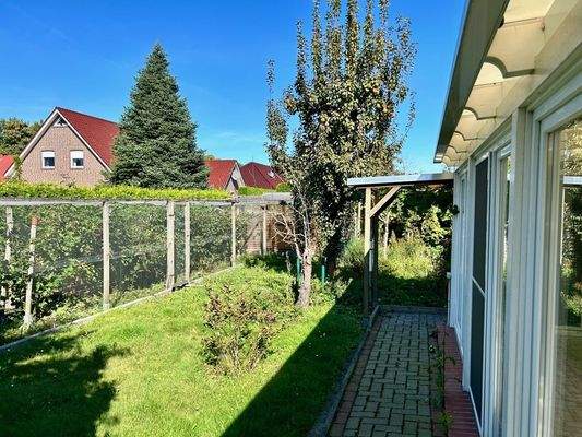 Blick in den Obstgarten