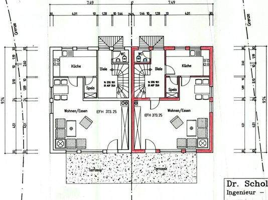 Grundriss Erdgeschoss