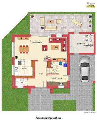 Grundriss Erdgeschoss