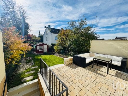 Terrasse und Garten