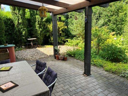 Überdachte Terrasse